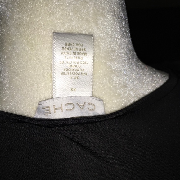 Cache black tassel shirt XS - Picture 3 of 3